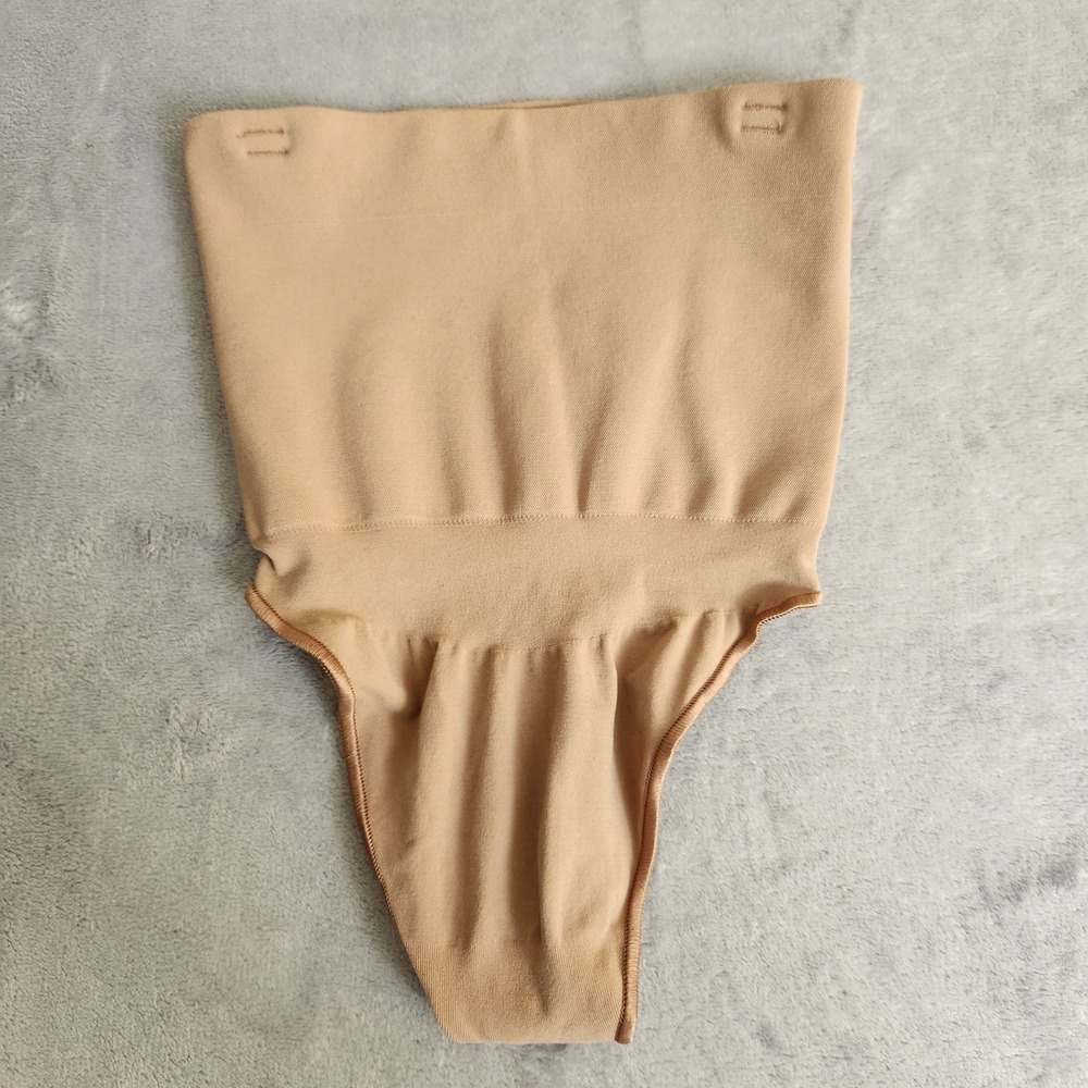 New SKIMS Core Control HIGH-WAISTED THONG Sand Beige S High Waist Shapewear